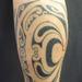 tattoo galleries/ - Polynesian on leg side 1